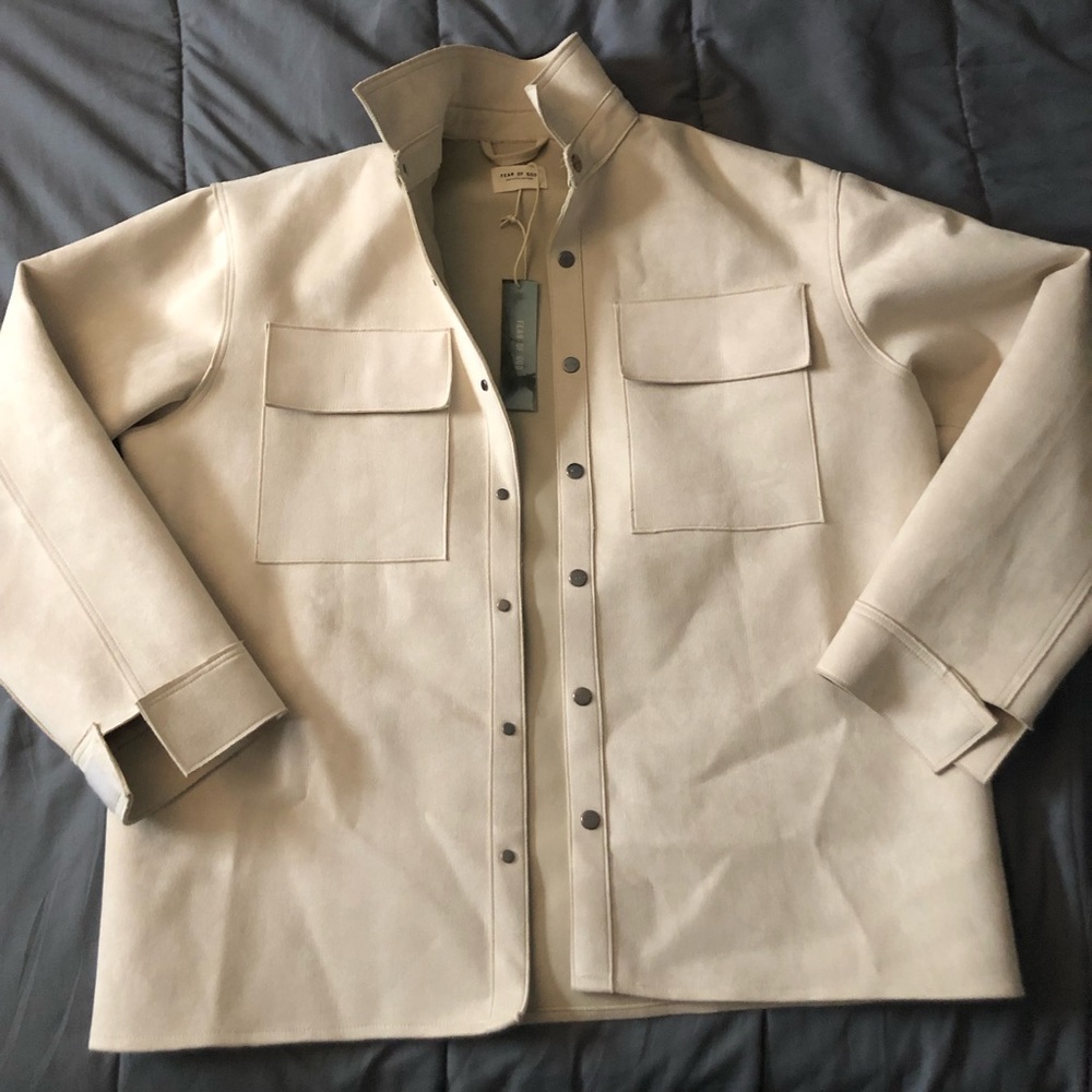 Fear of God Sixth Collection Suede Jacket / Coat size Large